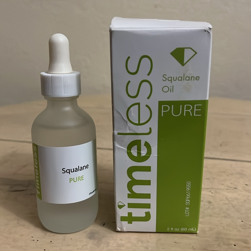 NEW Pure‎ Squalane Oil 2 oz (60 ml) Superior Moisturizer